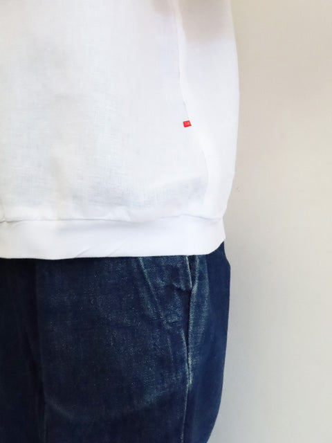 5分袖プルオーバーブラウス