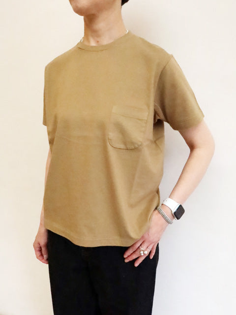 Compact Fit<br>Densely Knit T-Shirt