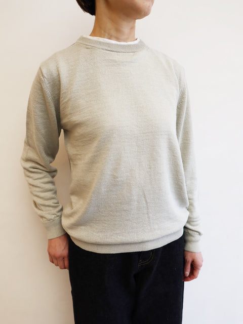 Silk Linen Knit Pullover
