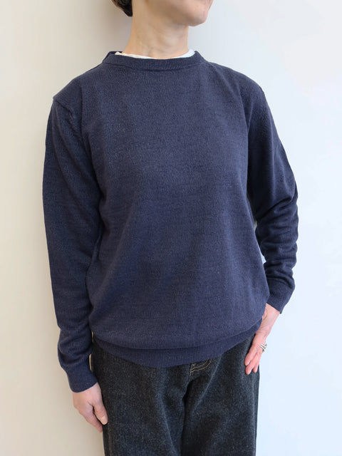 Silk Linen Knit Pullover