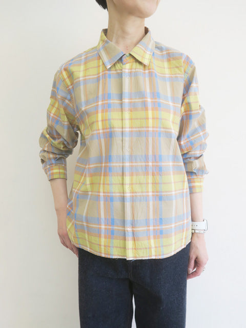 マドラスシャツ スクエア