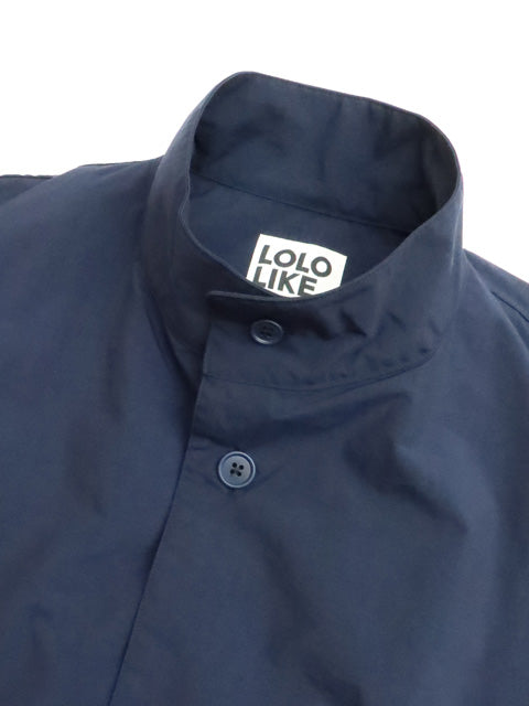 スタンドカラー ビッグブルゾン