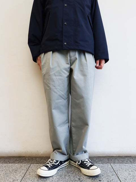 DOUBLE PLEATED<br>CHINO PANTS