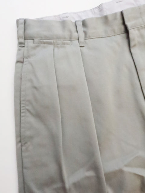 DOUBLE PLEATED<br>CHINO PANTS
