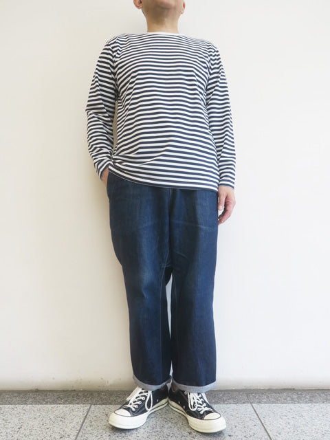 COOLMAX STRIPE JERSEY L/S TEE