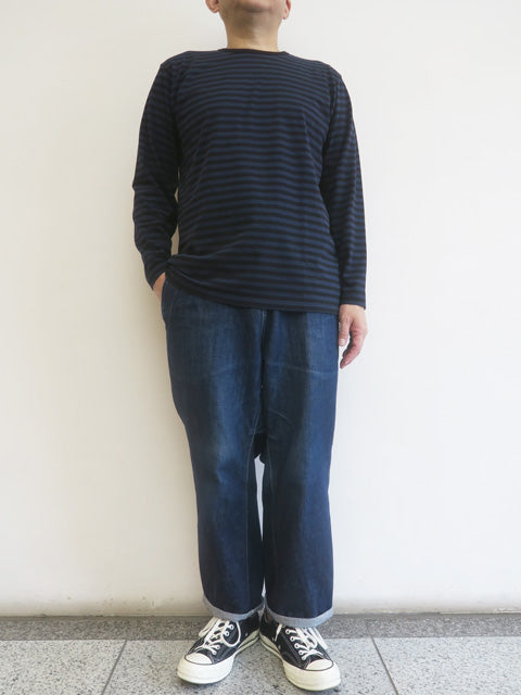 COOLMAX STRIPE JERSEY L/S TEE