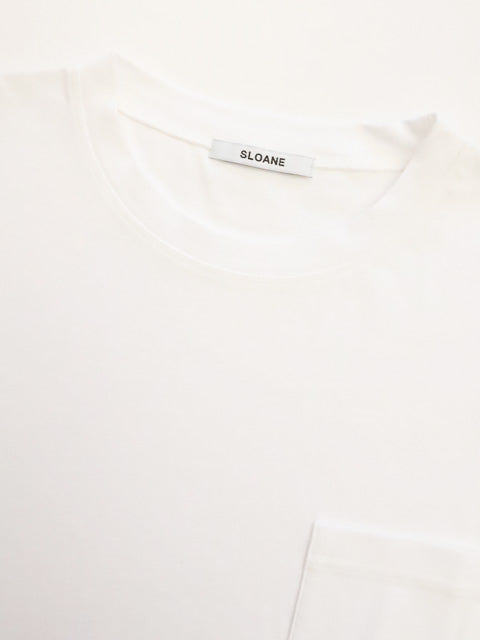 コットンツイル編み<br>ポケットTシャツ