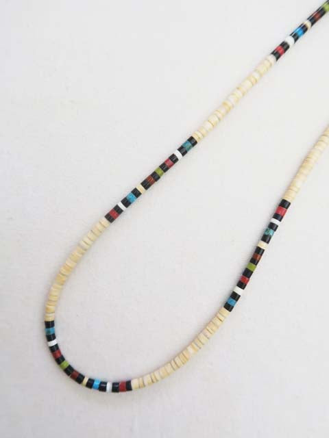 MICRO HEISHI<br>NECKLACE