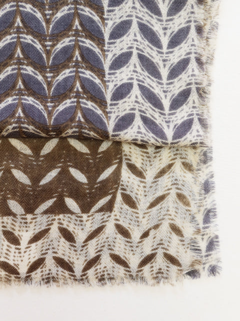 BANDANA<br>SMALL LEAVES PATTERN