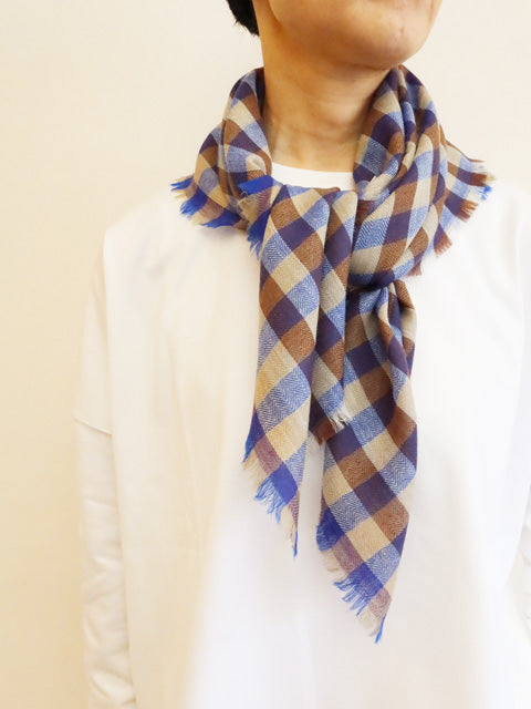 SCARF WOVEN CHECK