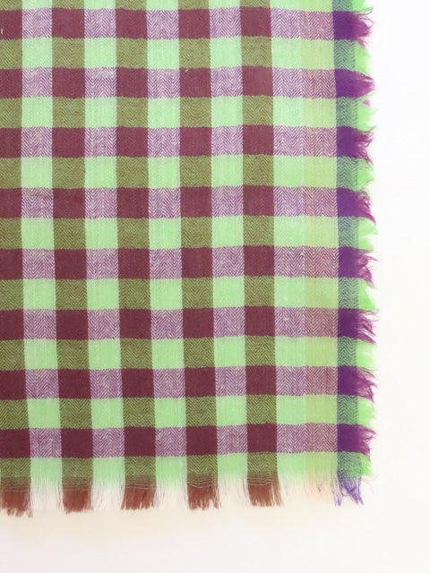 SCARF WOVEN CHECK