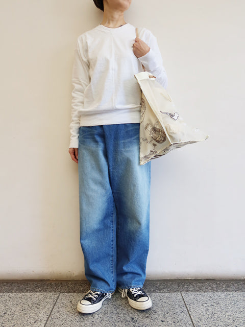 オーガンジー トートバッグ L