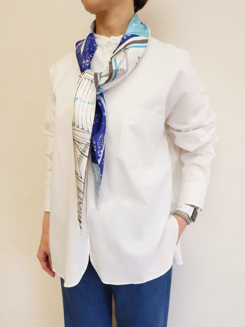 シルク ダイヤ型スカーフ<br>ボンメール