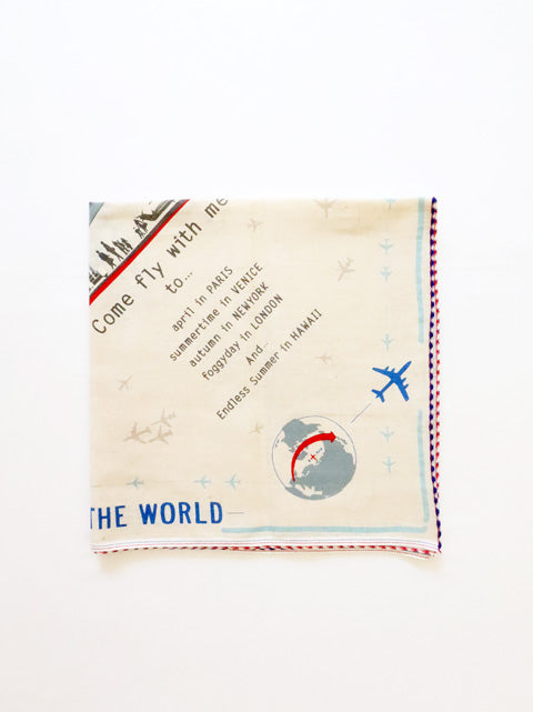 バンダナ<br>Around The World 柄