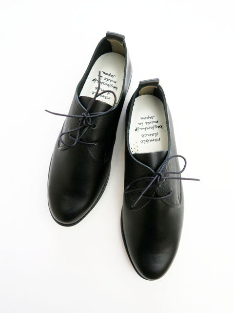 lace up shoes BLACK　