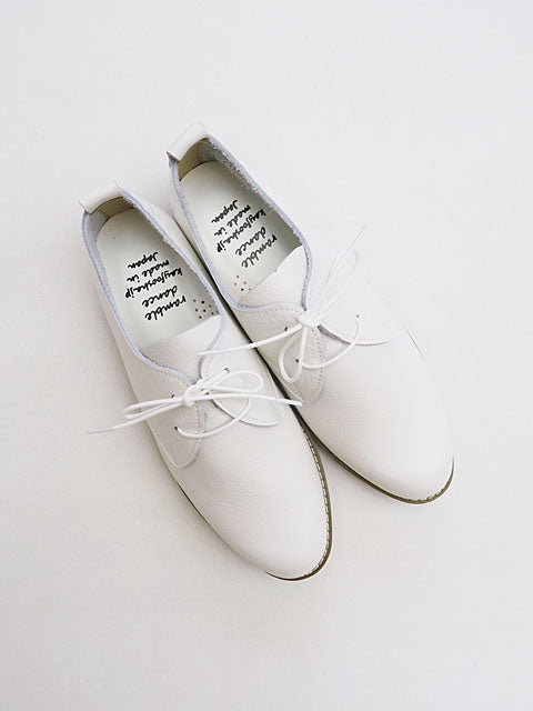 lace up shoes WHITE