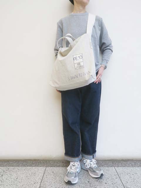 USEDフランスシーツ<br>RE-トート＆ショルダーBAG