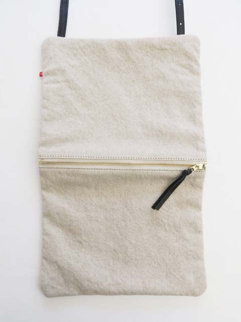 コットンリネン<br>ポシェットL
