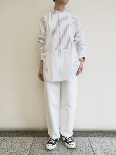 コットンサッカー<br>ブザムシャツ