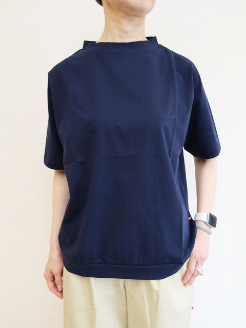 Permanent Age 5分袖ブラウス 5分袖プルオーバーブラウス