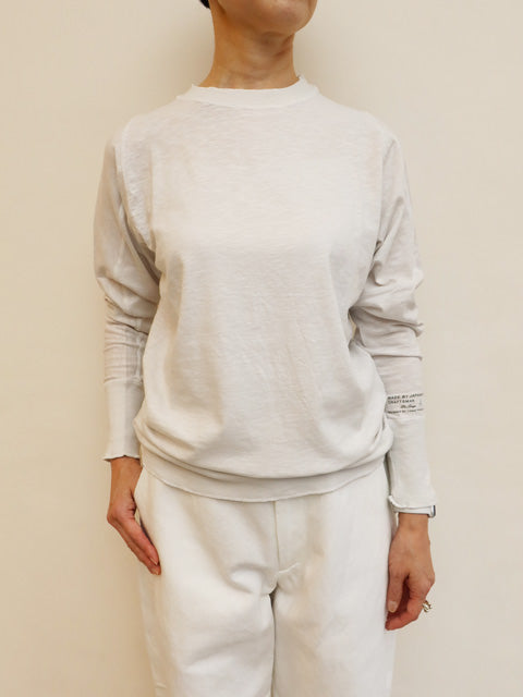 スラブ天竺ロングスリーブTEE