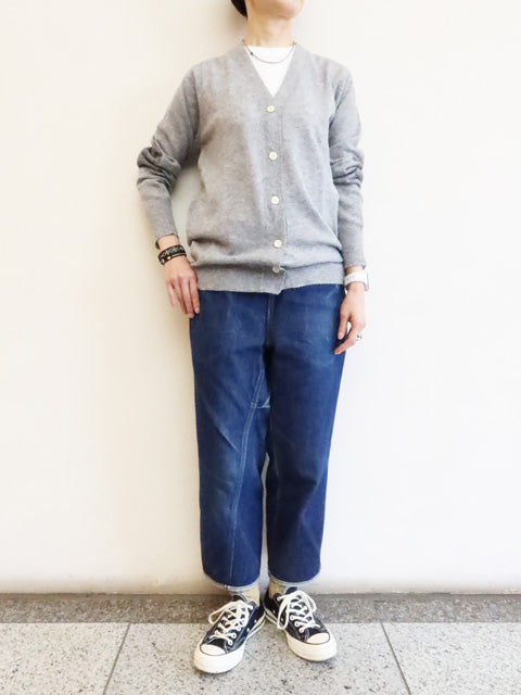 ELBOW PATCH<br>V NECK CARDIGAN