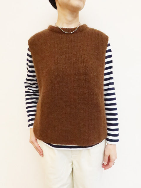 ニットプルオーバーベスト