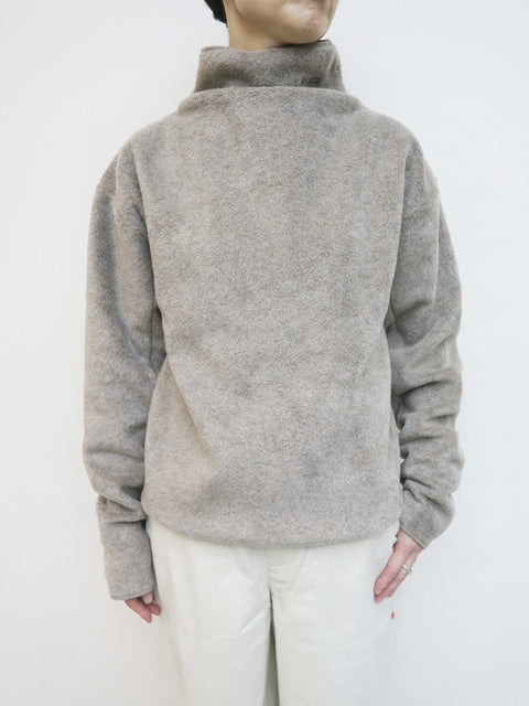 FLEECE HIGH NECK TOP