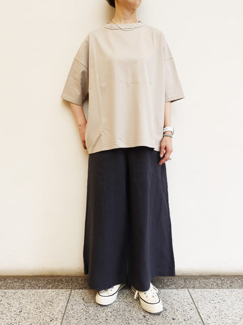 首まわりしっかり<br>5分袖Tシャツ