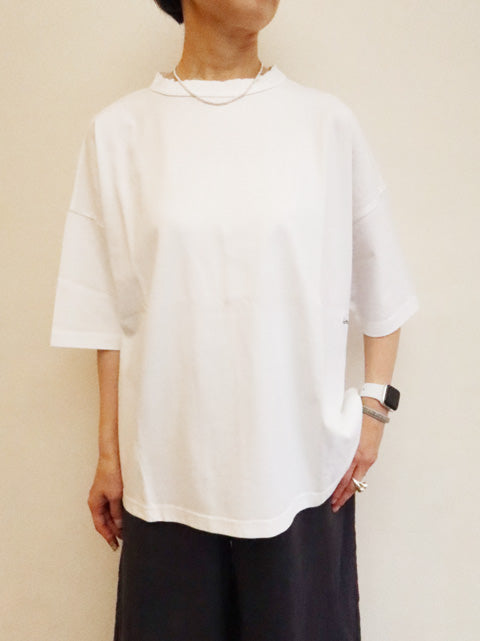 首まわりしっかり<br>5分袖Tシャツ