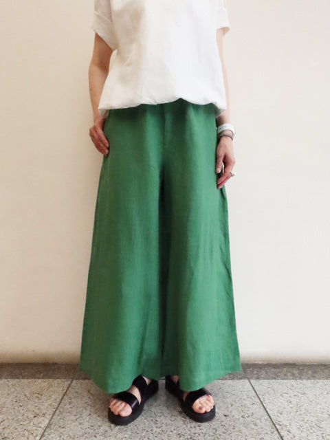 WIDE LINEN PANTS