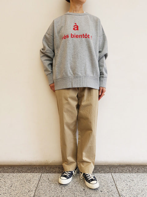 CREW NECK OVERSIZE