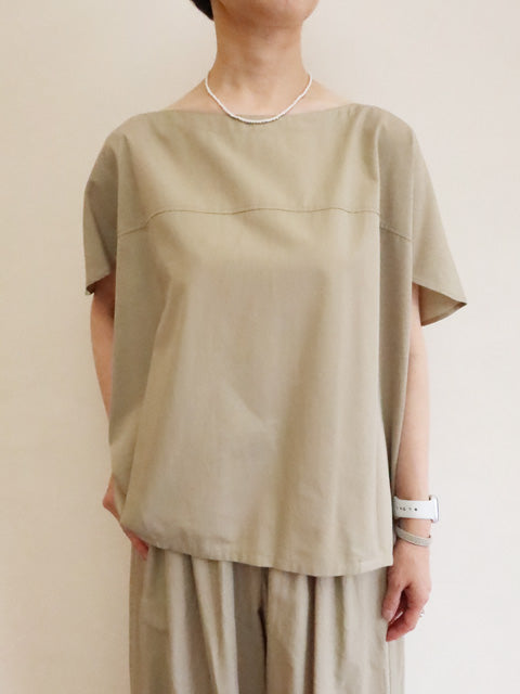 コットン<br>シェルワイドプルオーバー