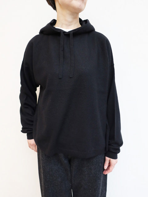 ボイルドウール<br>フーデッドプルオーバー