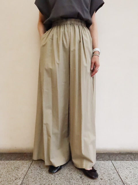 コットン<br>イージーワイドパンツ