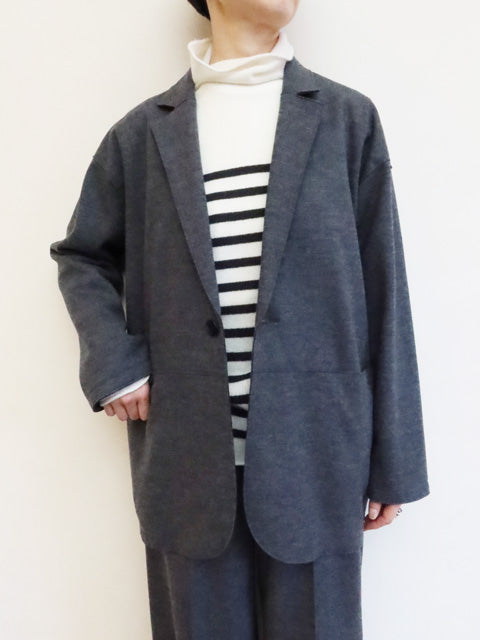 ウールミルドスムース<br>チェスタージャケット