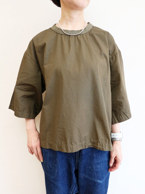 切替 5分袖 ビッグスリーブ<br>Tシャツ