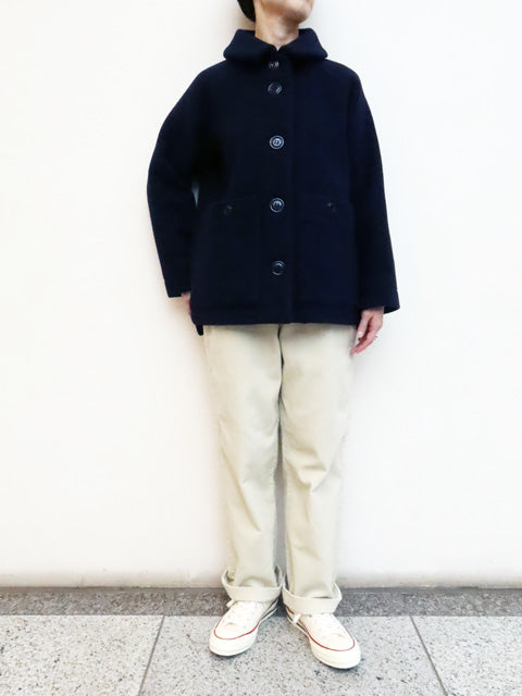 Permanent Age　パーマネントエイジ　ジップアップジャケット Permanent Age - ジップアップ ニットジャケット - Silver Grey