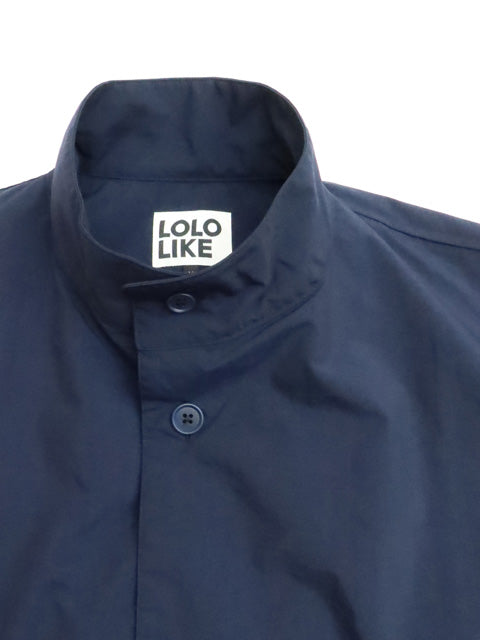 スタンドカラー ビッグブルゾン