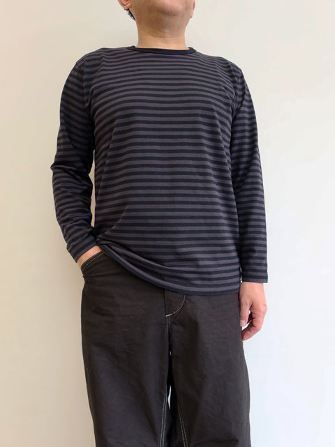 COOLMAX STRIPE<br>JERSEY L/S TEE