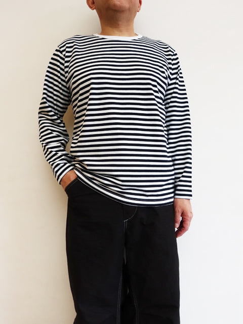 COOLMAX STRIPE<br>JERSEY L/S TEE