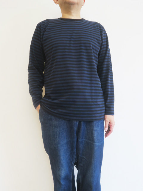 COOLMAX STRIPE JERSEY L/S TEE