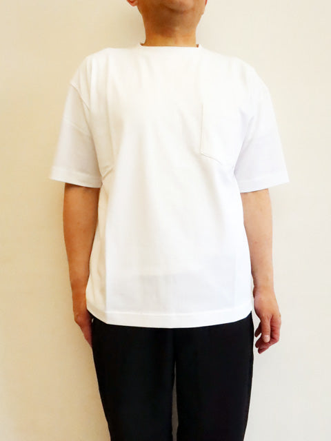 コットンツイル編み<br>ポケットTシャツ