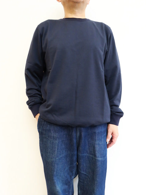 スビンギザコットン<br>クルーネックスウェット
