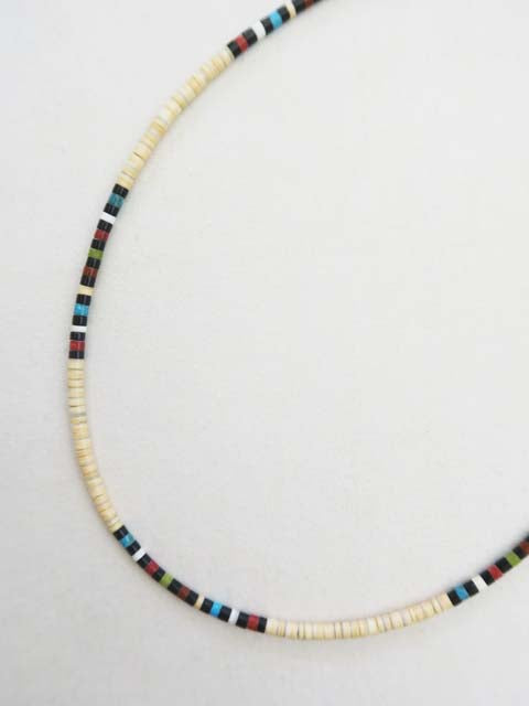 MICRO HEISHI<br>NECKLACE