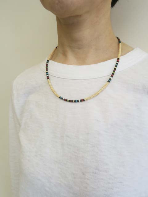 MICRO HEISHI<br>NECKLACE