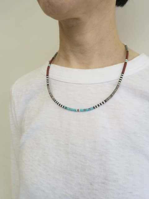 MICRO HEISHI<br>NECKLACE