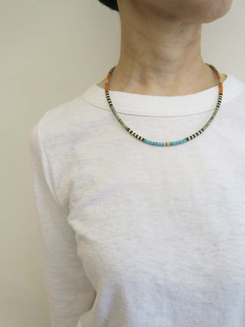 MICRO HEISHI<br>NECKLACE