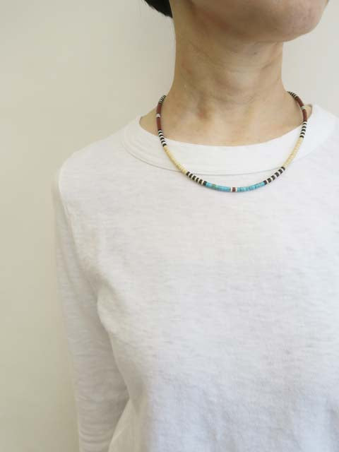 MICRO HEISHI<br>NECKLACE