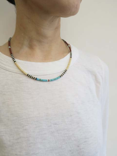 MICRO HEISHI<br>NECKLACE